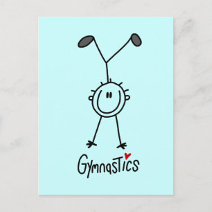 Carte Postale Figure de base Gymnastique Tshirts et cadeaux