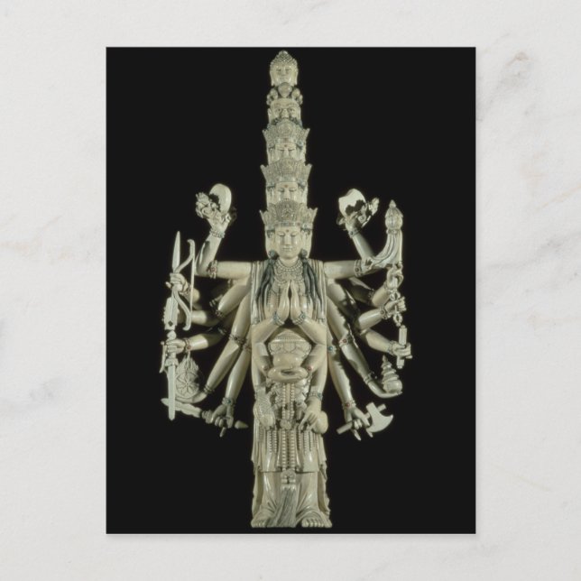 Carte Postale Figure of the Hindu Goddess Kali (Devant)