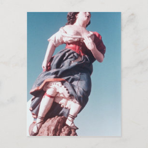 Carte Postale Figurehead du voilier inconnu