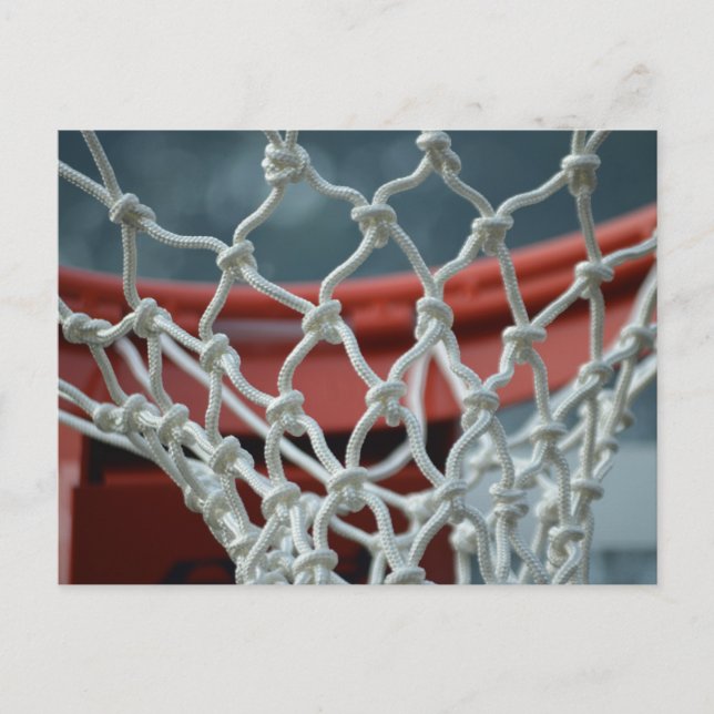 Carte Postale Filet de basketball (Devant)