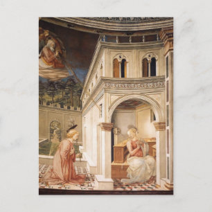 Carte Postale Filippo Lippi : Annonciation