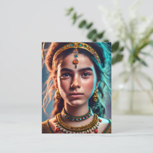 Carte Postale Fille amazighe marocaine