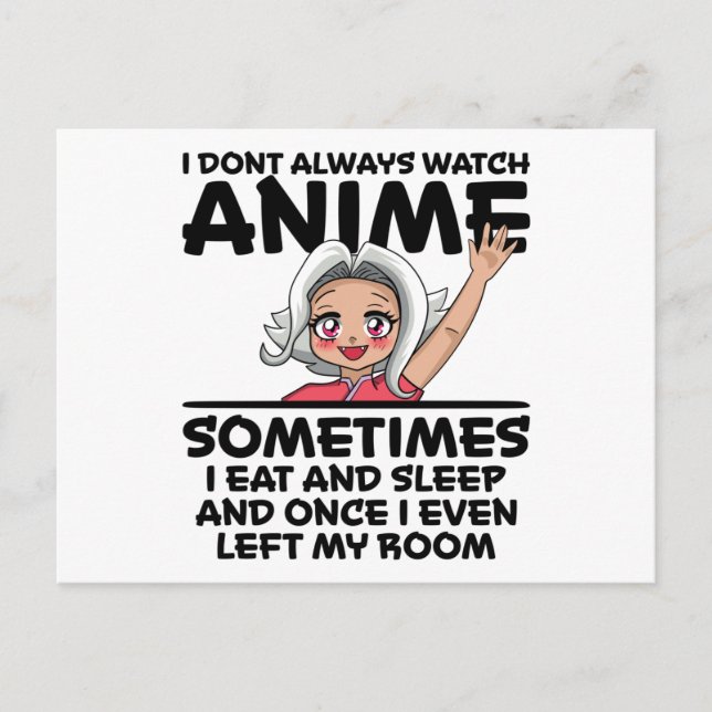 Carte Postale Fille Anime Manga Cosplay Ramen Japonaise Cadeau O (Devant)