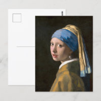 Fille avec une oreille perle | Johannes Vermeer |