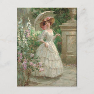 Carte Postale Fille Bell vintage Southern