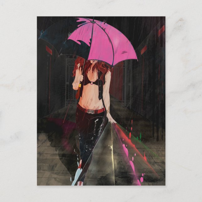 Carte Postale Fille classique (Devant)