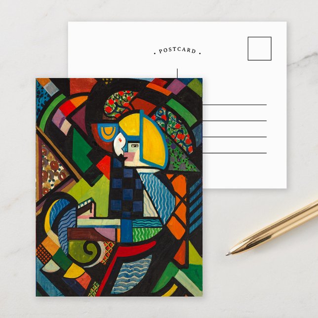 Carte Postale Fille dans un rocher | Henry Lyman Saÿen (Créateur téléchargé)