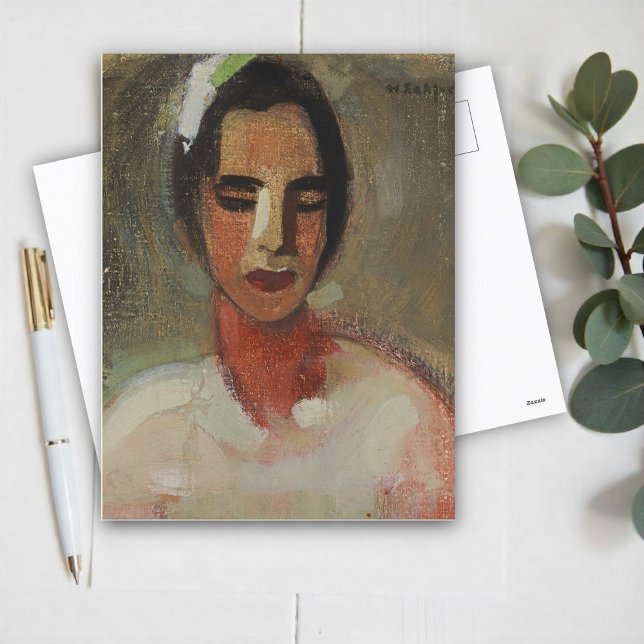 Carte Postale Fille de Californie, Helene Schjerfbeck (Créateur téléchargé)