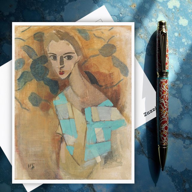 Carte Postale Fille de Eydtkuhne, H.Schjerfbeck (Créateur téléchargé)