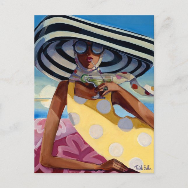 Carte Postale Fille d'été III (Devant)