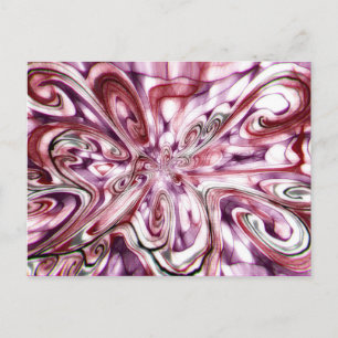 Carte Postale Fille en colère