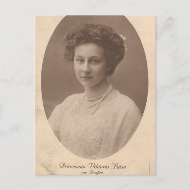 Carte Postale FILLE Kaiser Wilhelm II d'Allemagne #044D (Devant)