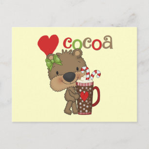 Carte Postale Fille Ours Cocaca Amour