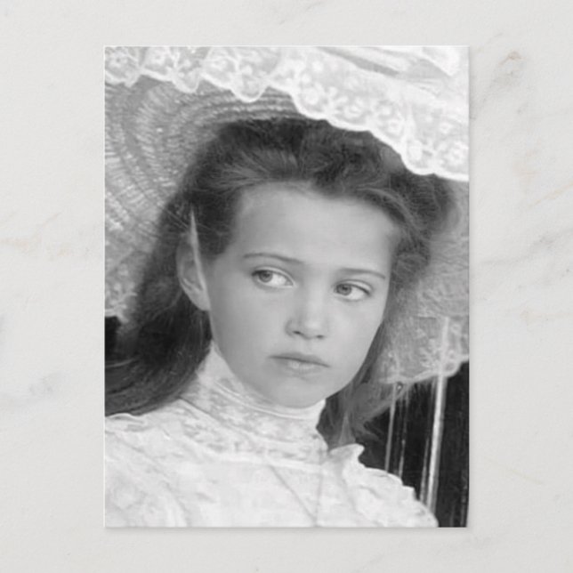 Carte Postale Fille tsar de Russie, Grand-Duchesse Maria (Devant)