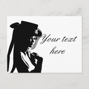 Carte Postale Fille victorienne