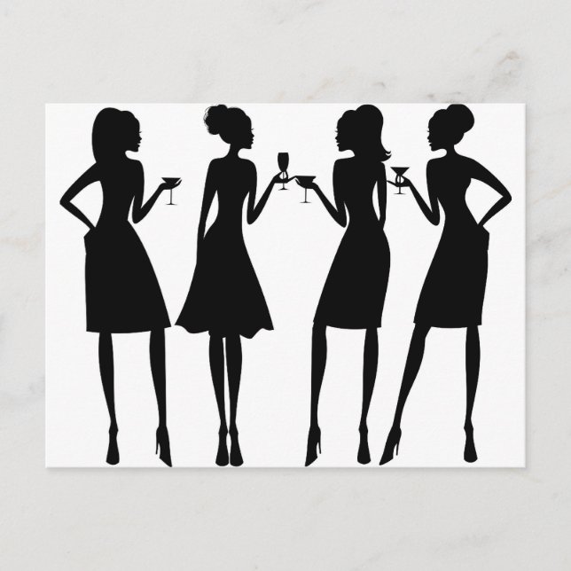 Carte Postale Filles (Devant)