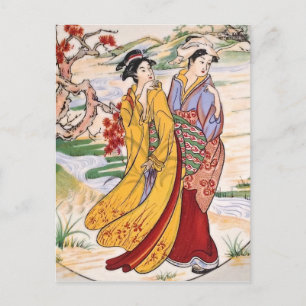 Carte Postale Filles japonaises