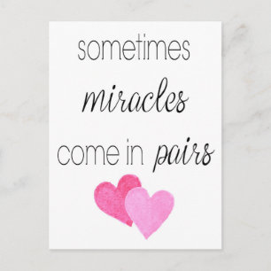 Carte Postale Filles Jumelles