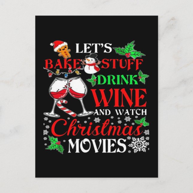 Carte Postale film de Noël  (Devant)