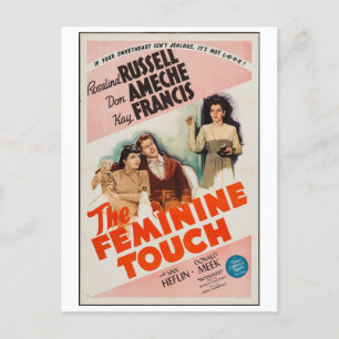 Carte Postale Film des années 1940 The Feminine Touch
