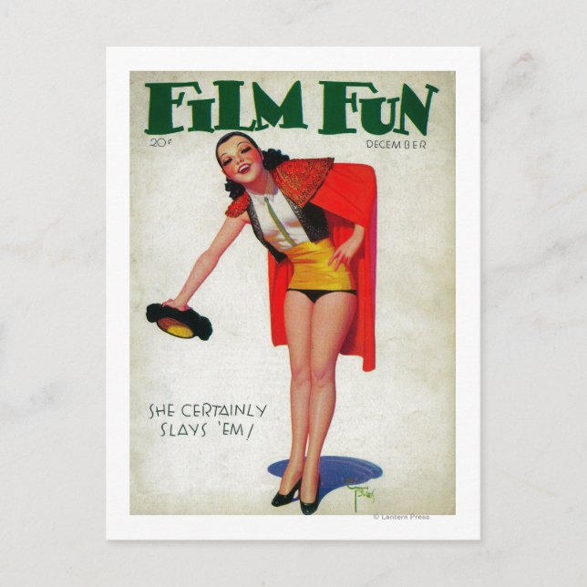 Carte Postale Film Fun Magazine Couverture 5 (Devant)