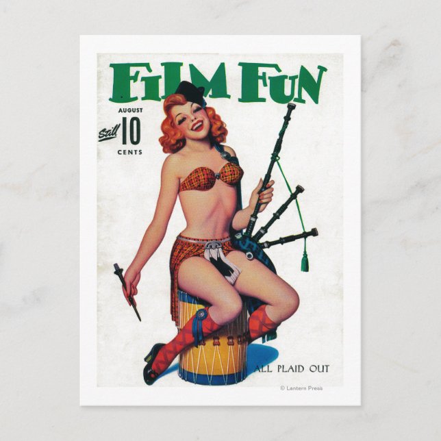 Carte Postale Film Fun Magazine Couverture 6 (Devant)