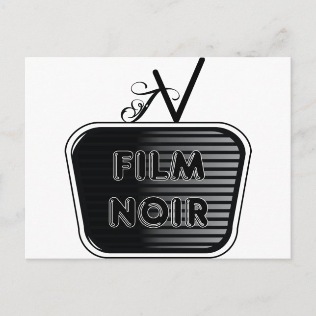 Carte Postale Film Noir (Devant)