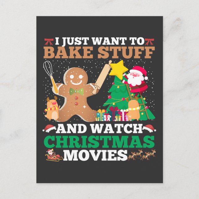 Carte Postale Films de Noël Père Noël Cookie Gingerpain (Devant)
