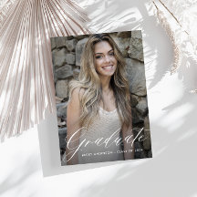 fin de graduation blanche stylisée enregistrer la 