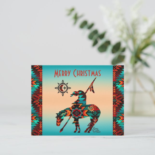 Carte postale Fin de la piste (Debout devant)