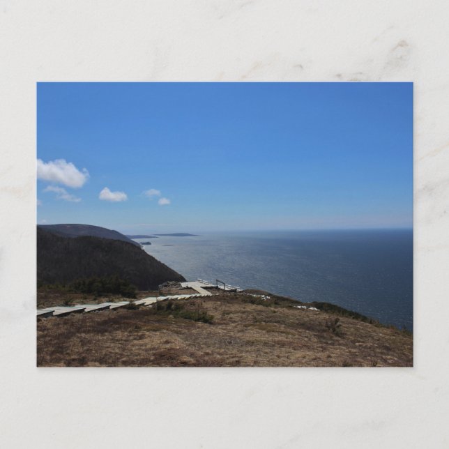 Carte Postale Fin de la piste Skyline (Devant)