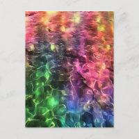 Fin De L'Art Abstrait Arc-En-Ciel