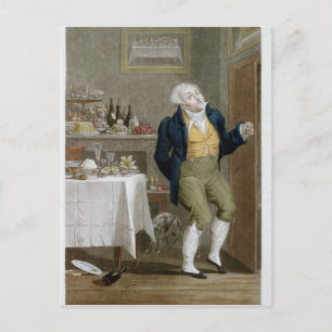 Carte Postale Fin des Gastronomes