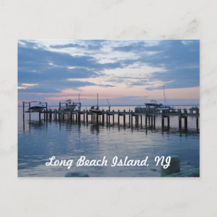 Carte Postale Fin du coucher du soleil