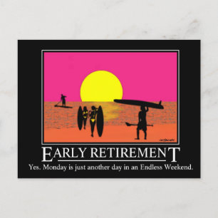 Carte postale Fin Week-end