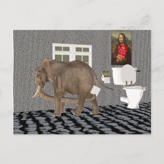 Carte Postale Finalement, ménage rompu (Devant)