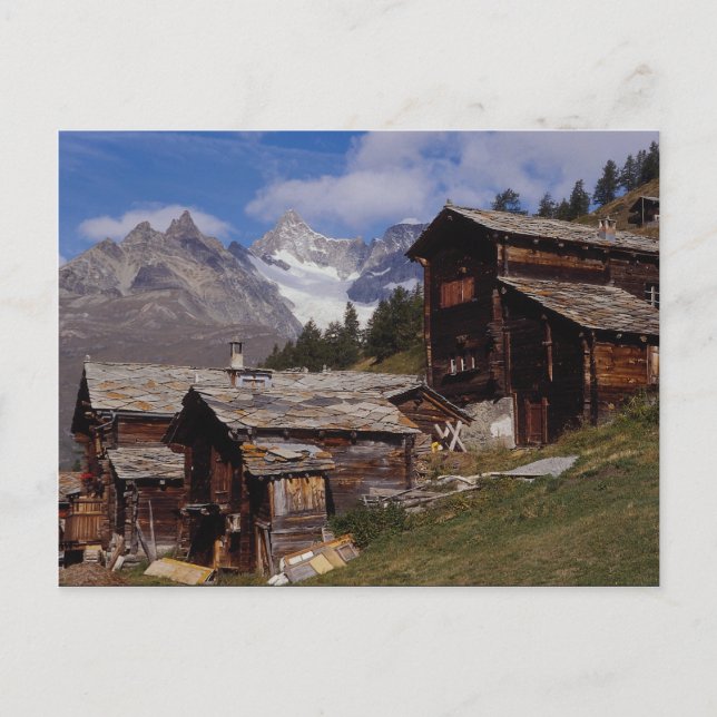 Carte Postale Findeln, Zermatt, Suisse (Devant)