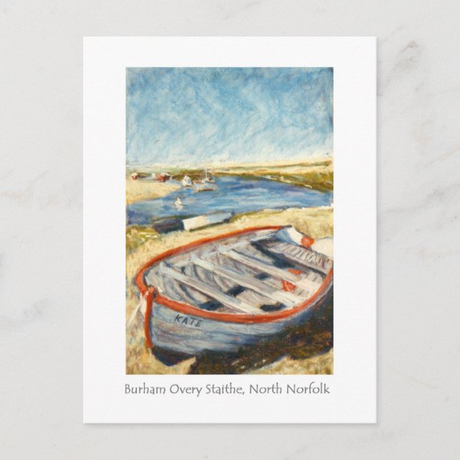 Carte Postale Fine Art - Burnham Overy Staithe, No (Devant)
