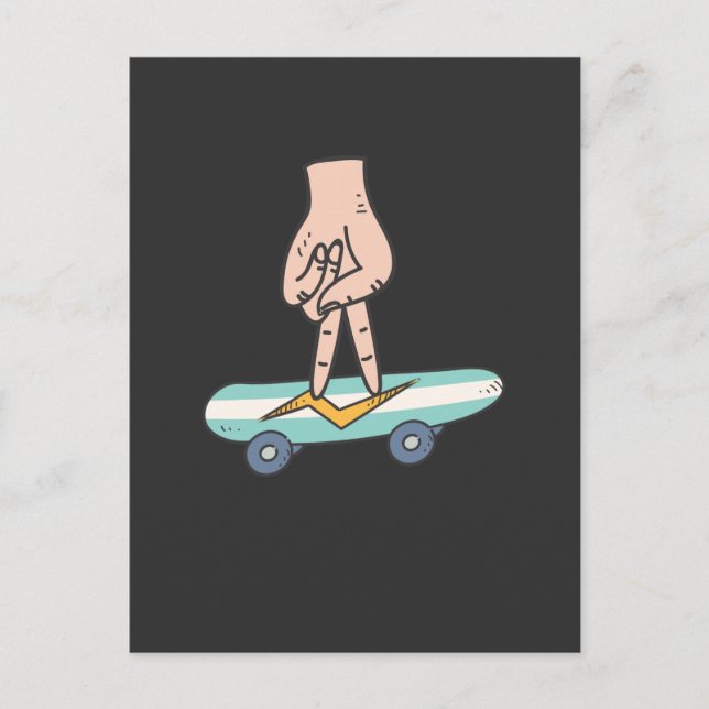 Carte Postale Fingboard Hobby Fingboard (Devant)
