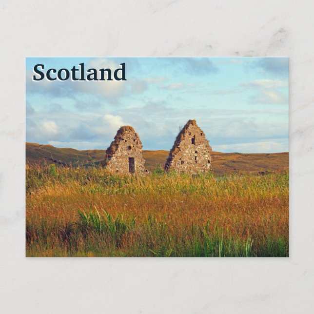 Carte Postale Finlaggan, Écosse (Devant)