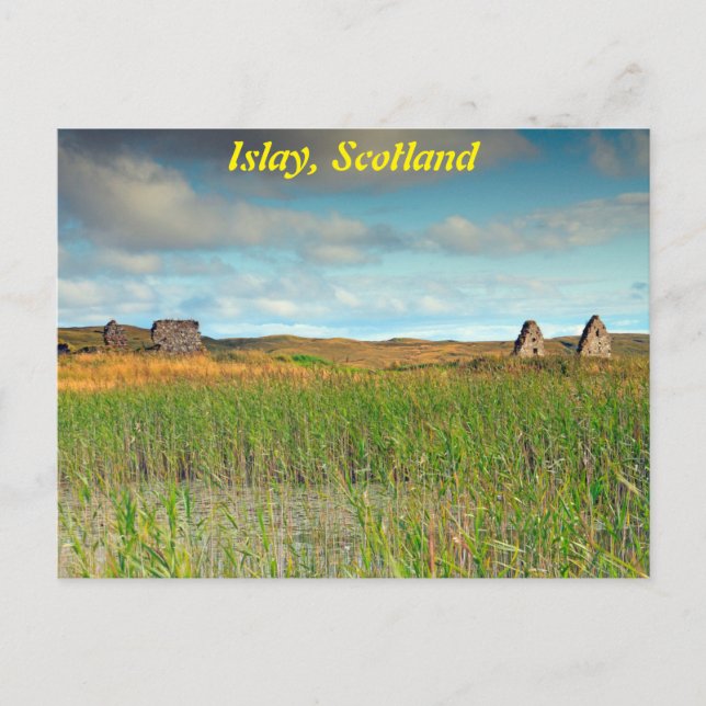 Carte Postale Finlaggan, Islay, Écosse (Devant)