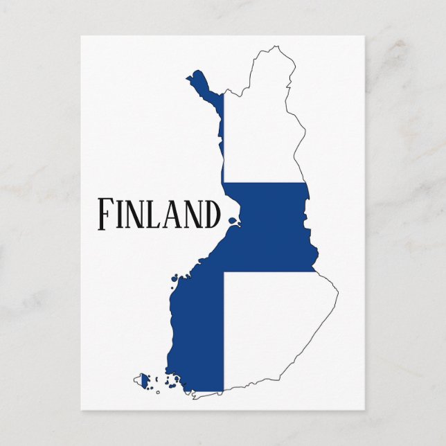 Carte Postale Finlande (Devant)