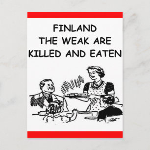 CARTE POSTALE FINLANDE