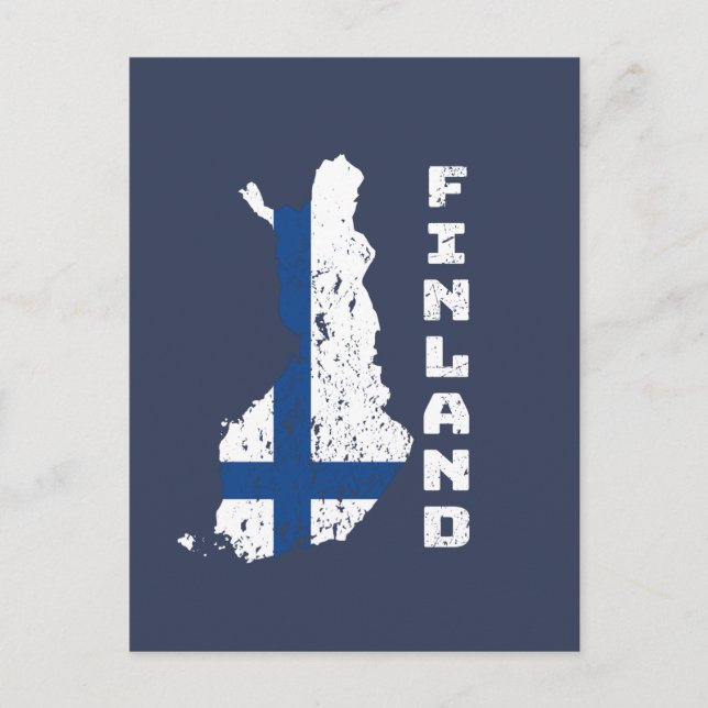 Carte Postale Finlande (Devant)