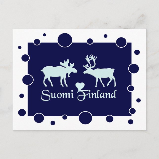 Carte postale Finlande (Devant)