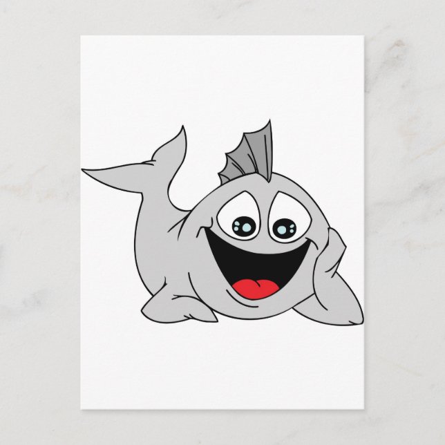 Carte Postale Finley the Friendly Fish (Devant)