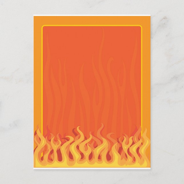 Carte Postale Fire Border (Devant)