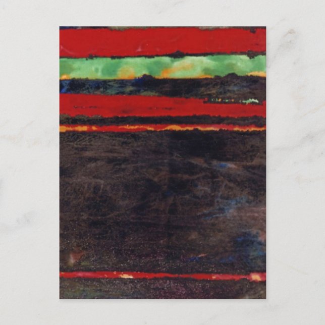 Carte postale "Fire Fight" Abstract Design (Devant)