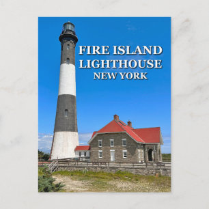 Carte Postale Fire Island Lighthouse, New York Postcard