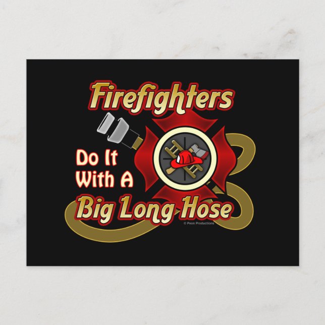 Carte Postale FireFighters Le Font... (Devant)